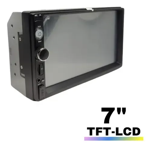 Central Multimídia Automotiva Autovex MP5 CT12 2 Din LCD 7" Bluetooth Espelhamento USB