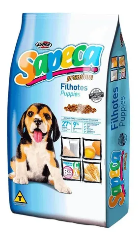 Ração Para Cachorro Sapeca Filhotes Sc 10.1kg