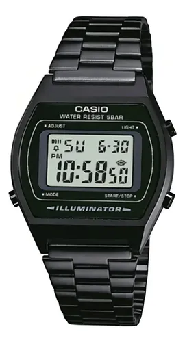 Relógio Casio Unissex Preto B640wb1adf