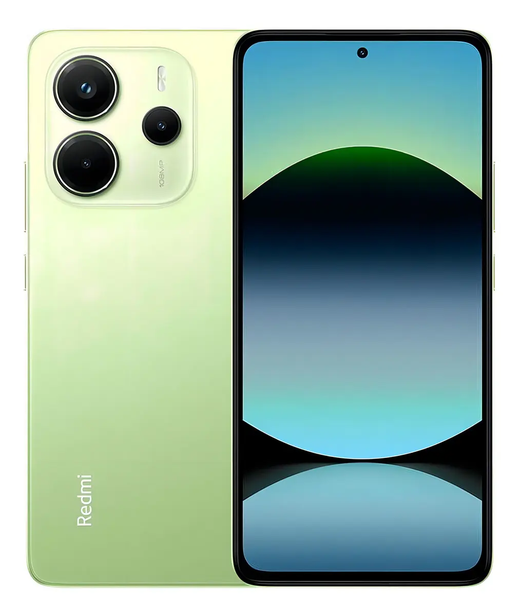 Smartphone Xiaomi Redmi Note 14 4G 128 GB e 6 GB RAM Verde-Limão