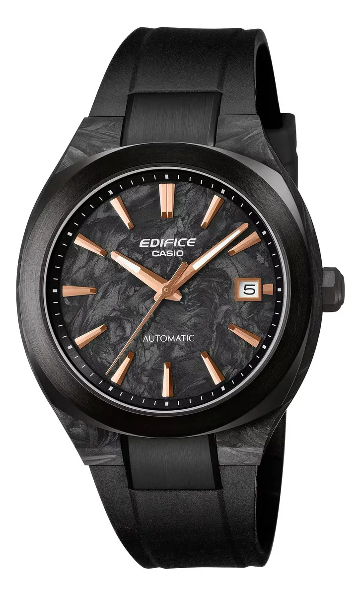 Relógio Casio Edifice Automático Carbono EFK-200XPB-1ADR Preto